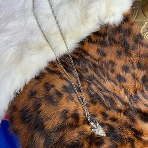 Vintage Silver Arrowhead Necklace